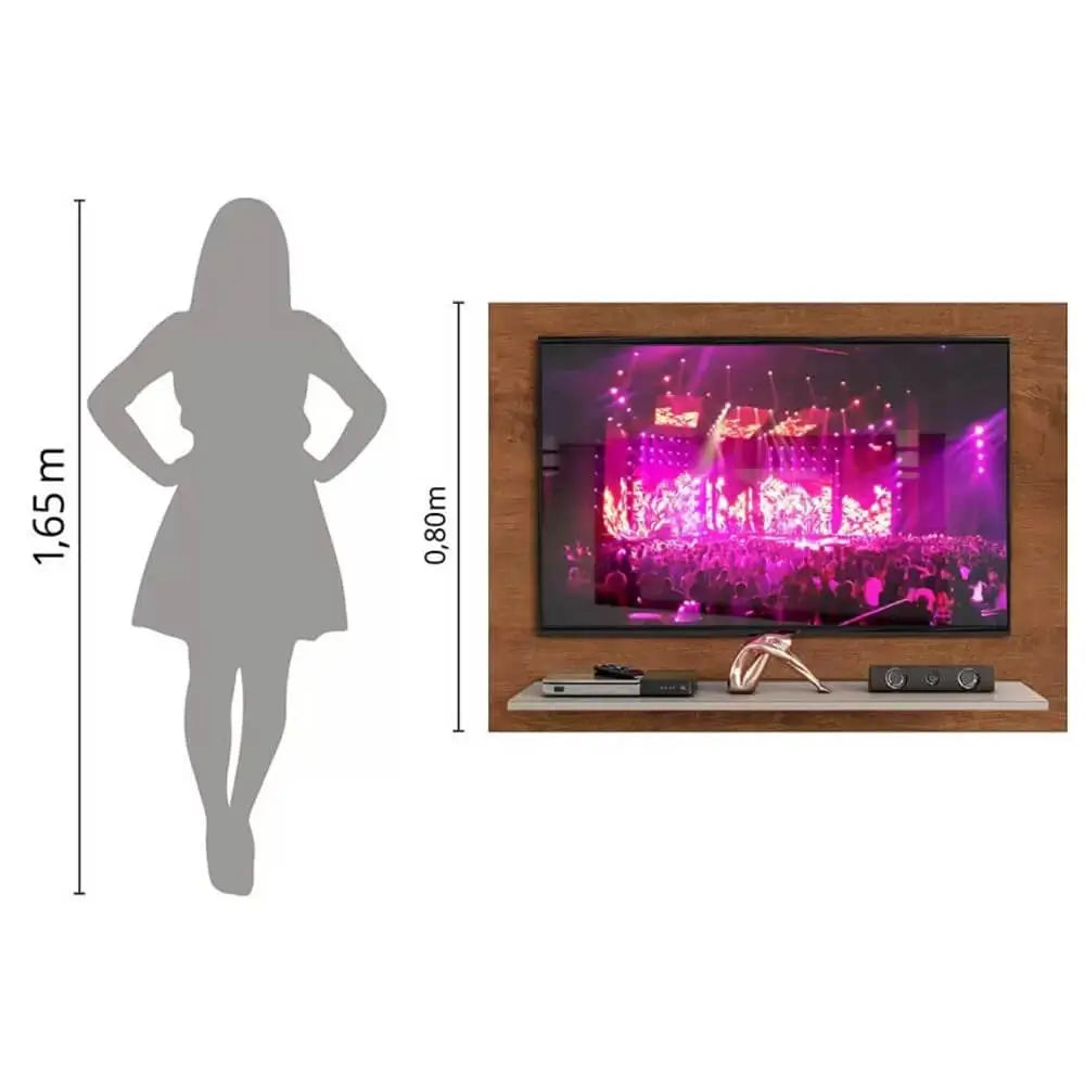 PAINEL FLORENCE PARA TV ATÉ 42" - ZANZINE