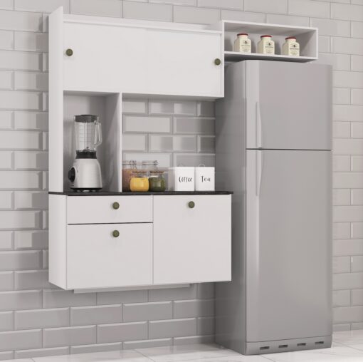 Cozinha Suspensa Lara – Poquema