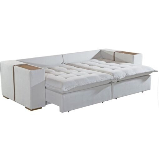SOFÁ CAMA RETRÁTIL TEBAS/THEBAS 2,32 M – INNOVE ESTOFADOS