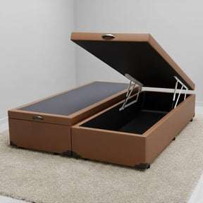 COLCHÃO BIO CLASSIC QUEEN COM MOLAS ENSACADAS 22X198X158 BIO FLEX + Base Baú Queen Bipartida