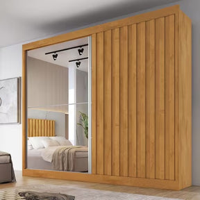 GUARDA-ROUPA 2 PORTAS ATLANTA 2,06 M  – MÓVEIS EUROPA