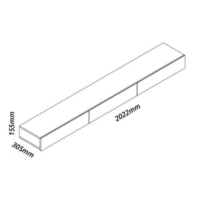 HOME ATÉ 85″ NOBRE RIPADO 230 (COM NICHO)  – GELIUS