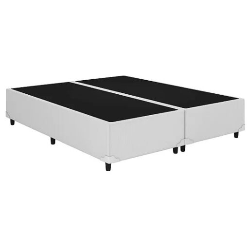 COLCHÃO BIO CLASSIC KING COM MOLAS ENSACADAS 22X203X193 BIO FLEX + BASE BOX BIPARTIDO KING