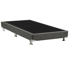 BASE BOX UNIVERSAL VIÚVA EM VELUDO 37X188X128CM ALTO NIVEL