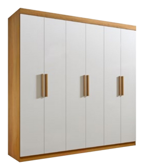 GUARDA-ROUPA 6 PORTAS COLIBRI + CÔMODA IPANEMA  – D’DORO MÓVEIS