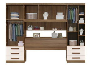 GUARDA ROUPA CONJUGADO CASAL MÉXICO + FLORIPA - RUDRACK