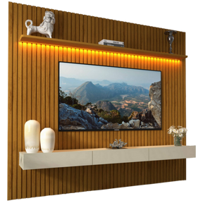 HOME ATÉ 85″ NOBRE RIPADO 230 (COM NICHO)  – GELIUS