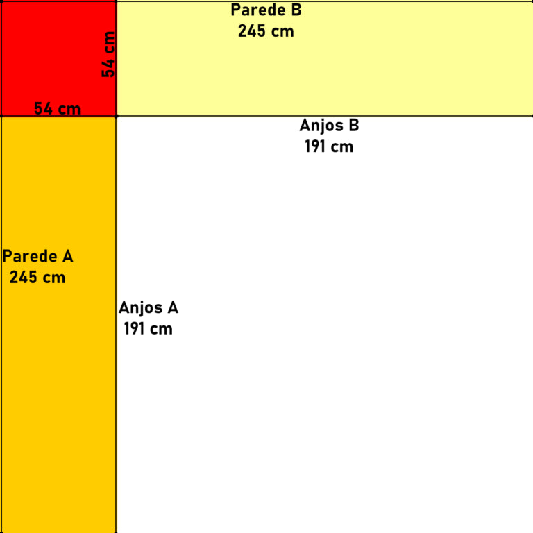 CLOSET ANJOS 1,91 M X 1,91 M  – CARIOCA MÓVEIS