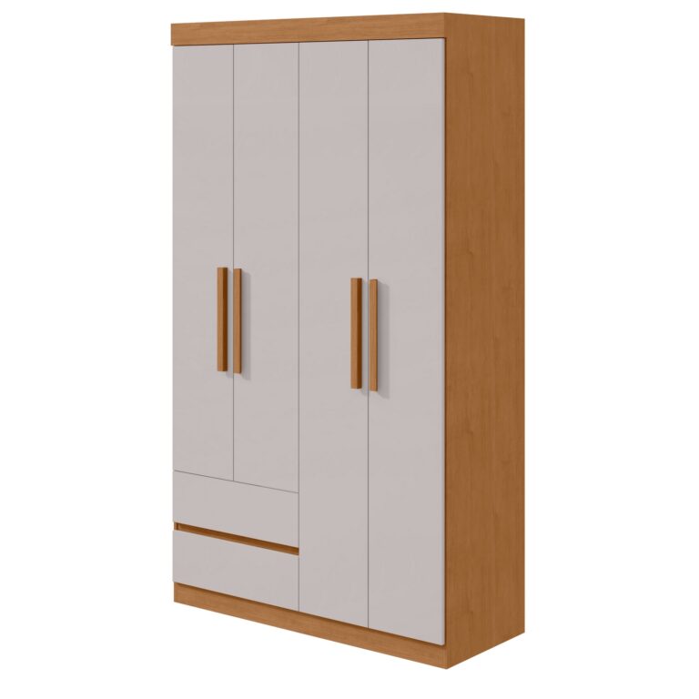 GUARDA-ROUPA 4 PORTAS ZEUS 1,19 M – LOPAS