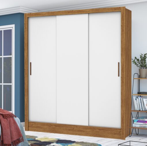 GUARDA-ROUPA 3 PORTAS DUBAI/SANTIAGO (SEM ESPELHO) 1,79 M – CARIOCA MÓVEIS
