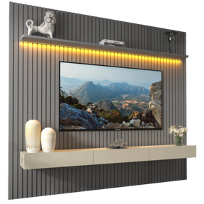 HOME ATÉ 85″ NOBRE RIPADO 230 (COM NICHO)  – GELIUS