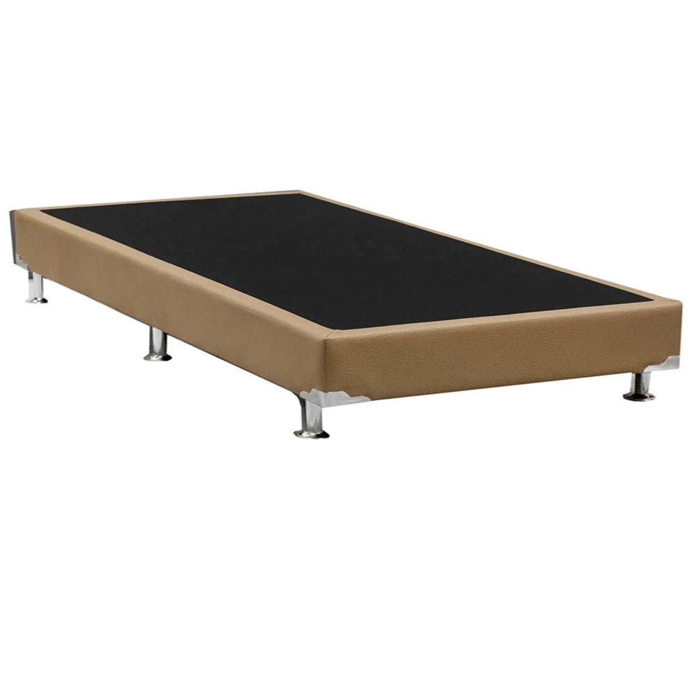BASE BOX UNIVERSAL VIÚVA EM VELUDO 37X188X128CM ALTO NIVEL