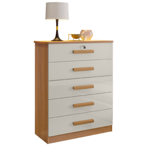 GUARDA-ROUPA 6 PORTAS COLIBRI + CÔMODA IPANEMA  – D’DORO MÓVEIS