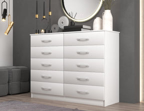 CÔMODA MARBELA 0.92 CM – 10 GAVETAS -EVIDÊNCIA MÓVEIS