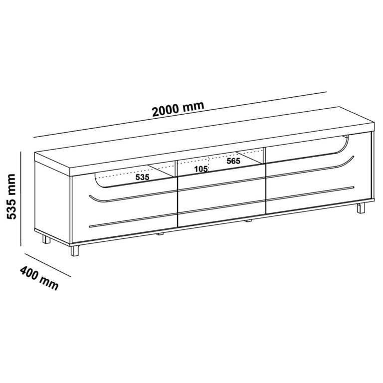 RACK ATÉ 75″ MERCURY  – ARTELY