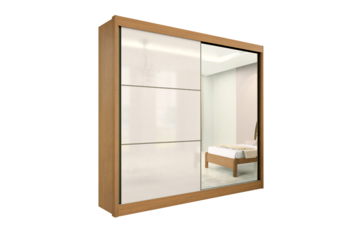 GUARDA-ROUPA 2 PORTAS TITANIUM 2,20 M  – D’DORO MÓVEIS
