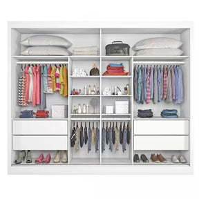 GUARDA-ROUPA 2 PORTAS ATLANTA 2,06 M  – MÓVEIS EUROPA