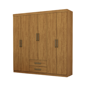 GUARDA-ROUPA ARIES 6 PORTAS 2 GAVETAS – CARIOCA MÓVEIS