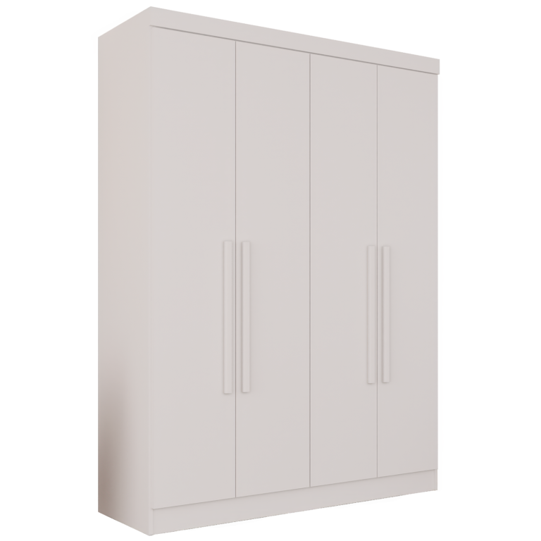 GUARDA-ROUPA 4 PORTAS RECIFE 1,21 M – SALLETO