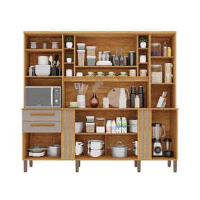 ARMÁRIO DE COZINHA ACÁCIA 8P 2G LARG. 2,18M - SALLÊTO