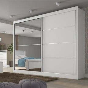 GUARDA-ROUPA 2 PORTAS VERONA 2,02 M  – MÓVEIS EUROPA