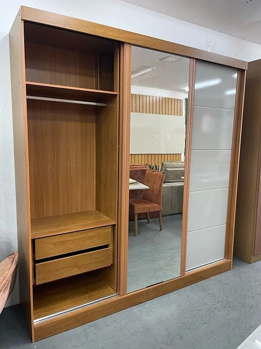 GUARDA-ROUPA 3 PORTAS CAPRI 2,21 M  – BIANCHI