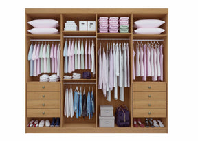 GUARDA-ROUPA 8 PORTAS DAYMOND 2,75 – D’DORO MÓVEIS