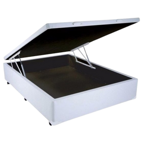 COLCHÃO BIO CLASSIC CASAL ONE SIDE COM MOLAS ENSACADAS 22X188X138 BIO FLEX + BASE BAÚ