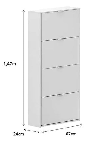 SAPATEIRA 4 PORTAS SAFIRA QUARTA DIVISÃO