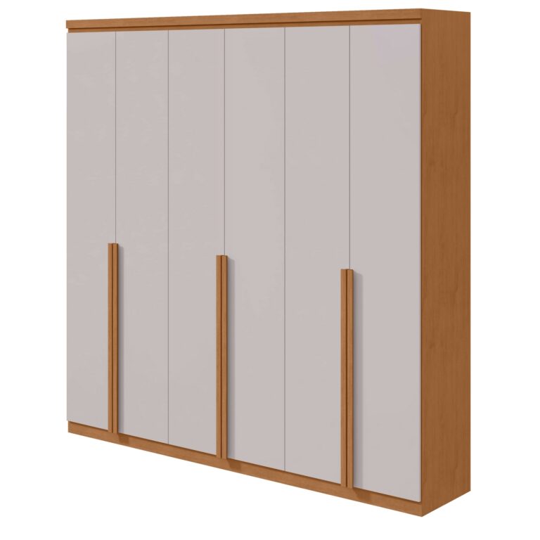 GUARDA-ROUPA 6 PORTAS ALONZO 2,30 M – LOPAS