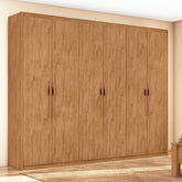 GUARDA-ROUPA 6 PORTAS SUAVITÁ 2,70 M AMÊNDOA CLEAN – LOPAS