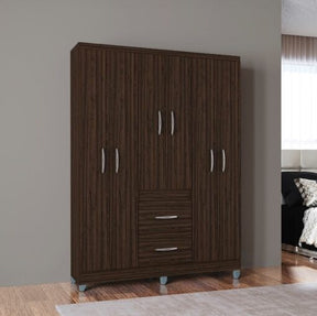 GUARDA - ROUPA 6 PORTAS MILÃO 1,35  – POQUEMA