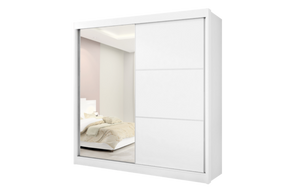 GUARDA-ROUPA 2 PORTAS TITANIUM 2,20 M  – D’DORO MÓVEIS