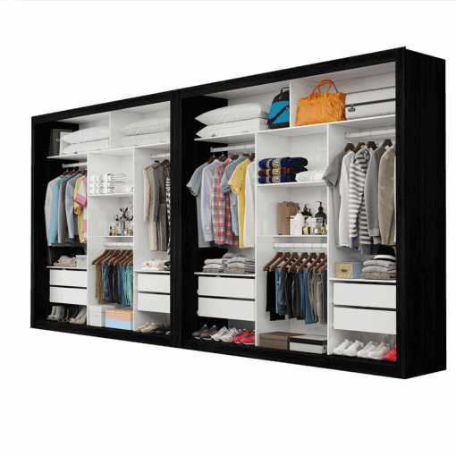 CLOSET VENEZA/CLARA/BERLIM 1,855 M X 1,855 M – CARIOCA MÓVEIS