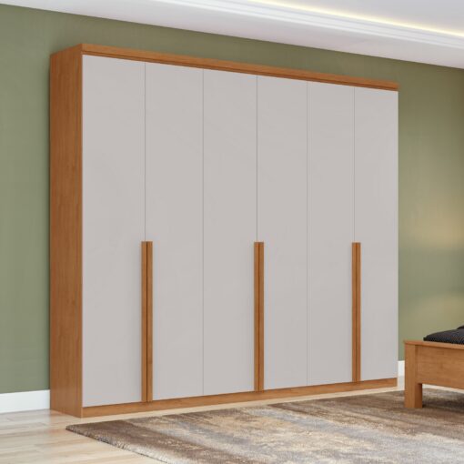 GUARDA-ROUPA 6 PORTAS ALONZO 2,30 M – LOPAS