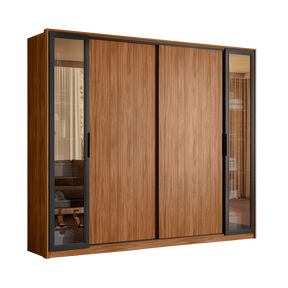 GUARDA-ROUPA 4 PORTAS LAREDO 2,67 M – DEMÓBILE