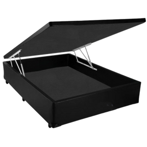 COLCHÃO BIO CLASSIC CASAL ONE SIDE COM MOLAS ENSACADAS 22X188X138 BIO FLEX + BASE BAÚ