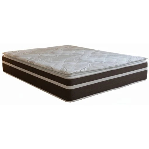 COLCHÃO QUEEN DOM 32CM / D33 MOLAS ENSACADAS - BIOFLEX + Base Baú Queen Bipartida Corino