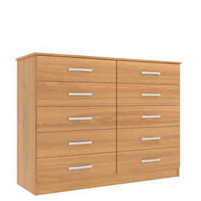 CÔMODA MARBELA 0.92 CM – 10 GAVETAS -EVIDÊNCIA MÓVEIS