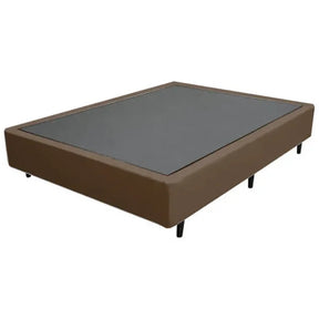 BASE BOX CASAL UNIVERSAL TECIDO CORINO  37x138x188cm