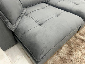 SOFÁ RETRÁTIL E RECLINÁVEL KIOTO 2,30 M – VELUDO