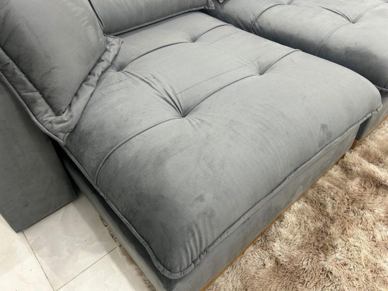 SOFÁ RETRÁTIL E RECLINÁVEL KIOTO 2,30 M – VELUDO