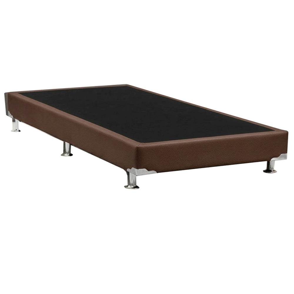 BASE BOX UNIVERSAL VIÚVA EM VELUDO 37X188X128CM ALTO NIVEL
