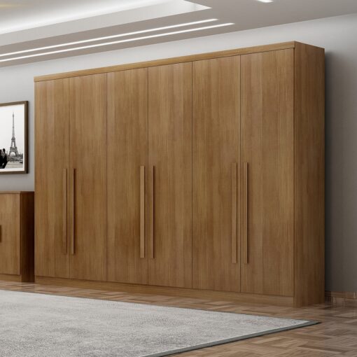 GUARDA-ROUPA 6 PORTAS ROYAL 2,388 M – NOVO HORIZONTE