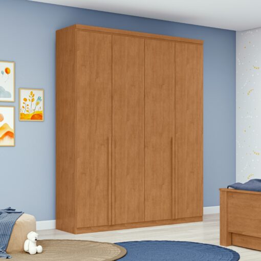 GUARDA-ROUPA 4 PORTAS ALONZO 1,54 M
