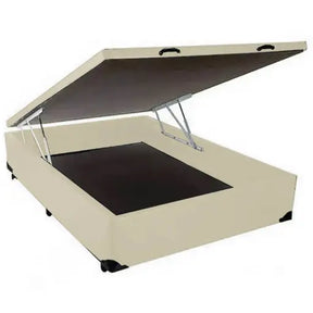 COLCHÃO CASAL DOM 32CM / D33 MOLAS ENSACADAS - BIOFLEX + Base Baú Casal