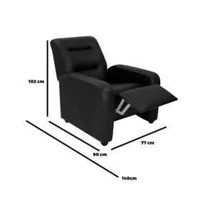 POLTRONA CLASSIC EM LINHO RECLINÁVEL MATRIX