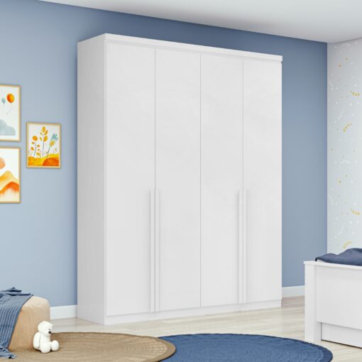 GUARDA-ROUPA 4 PORTAS ALONZO 1,54 M