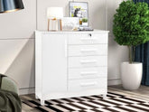 CÔMODA VITÓRIA 5 GAVETAS 1 PORTA