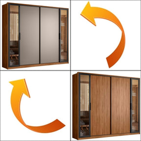 GUARDA-ROUPA 4 PORTAS LAREDO 2,67 M – DEMÓBILE